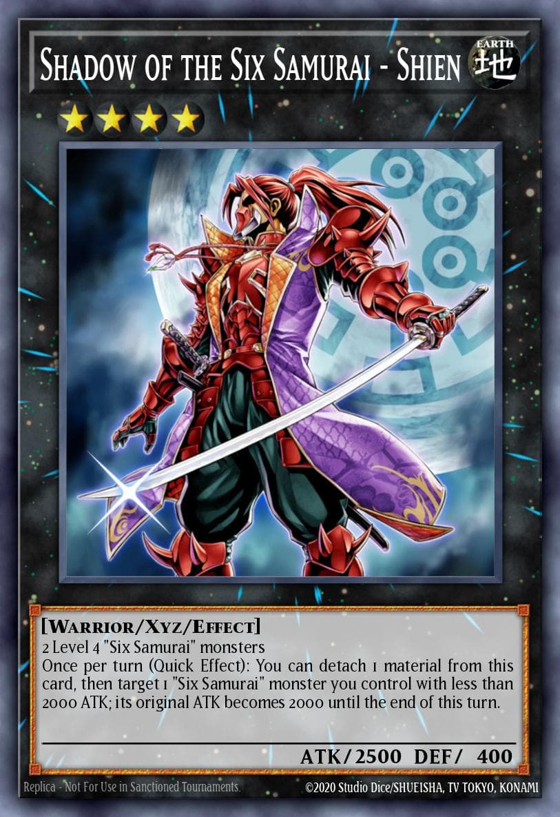 Shadow of the Six Samurai - Shien Samurai Warlords Structure Deck card