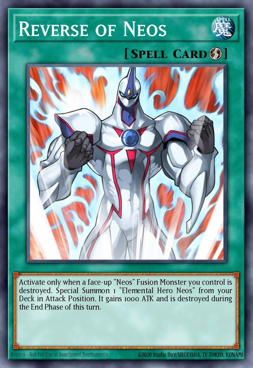 Reverse of Neos Duelist Pack: Jaden Yuki 3 card