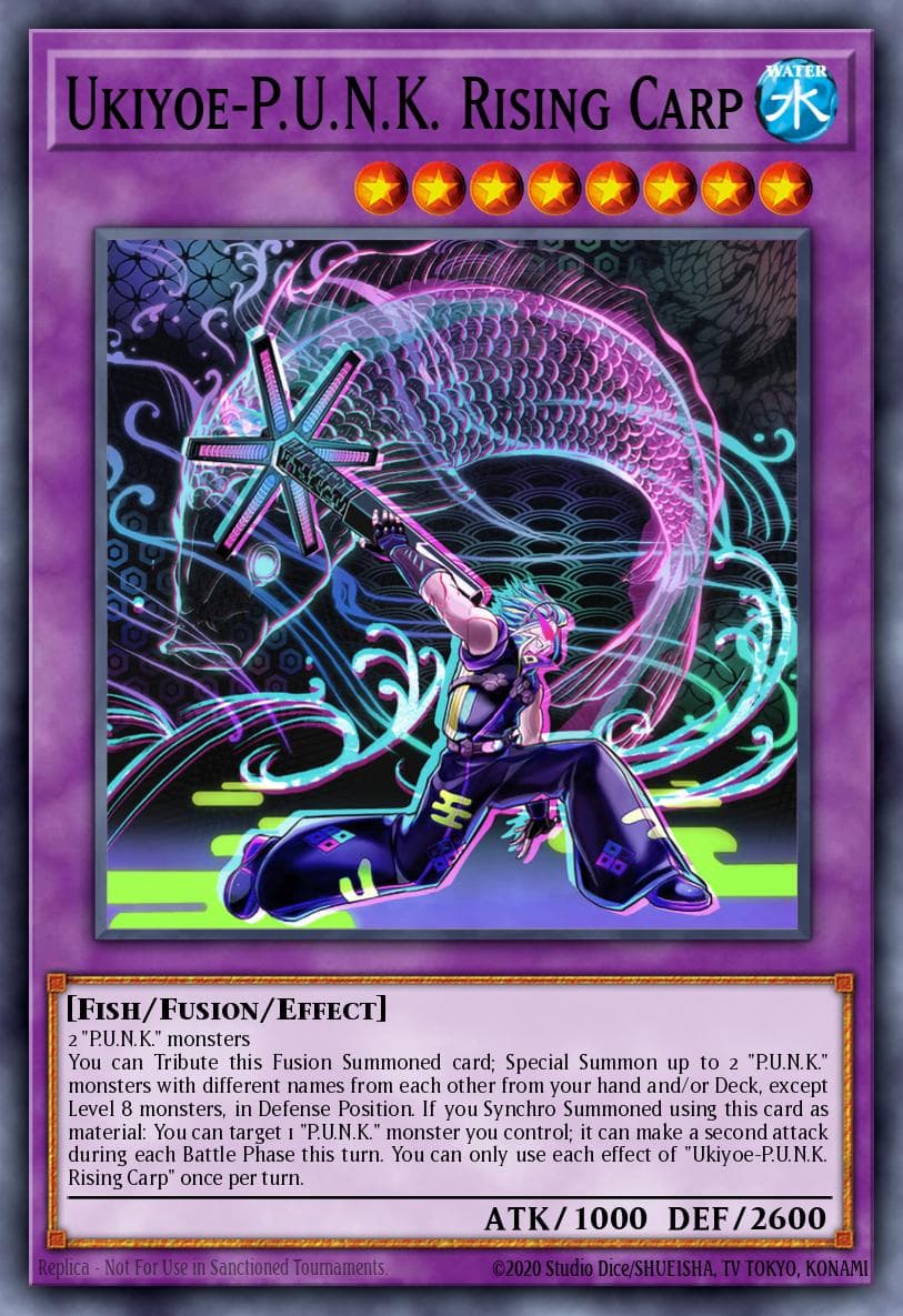 Ukiyoe-P.U.N.K. Rising Carp Battles of Legend: Monstrous Revenge card