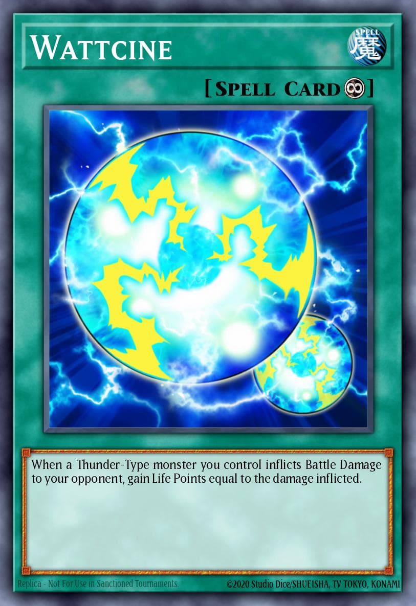 Wattcine 遊戲王 card