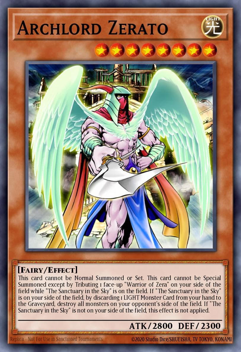 Archlord Zerato Ancient Sanctuary card