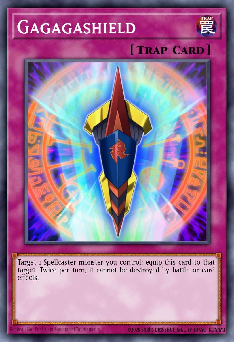Gagagashield Structure Deck: Order of the Spellcasters card