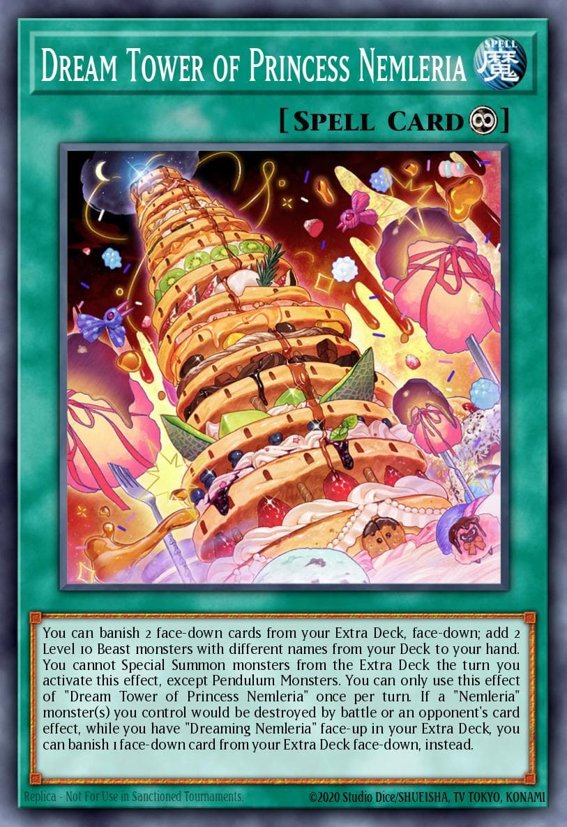 Dream Tower of Princess Nemleria Cyberstorm Access card