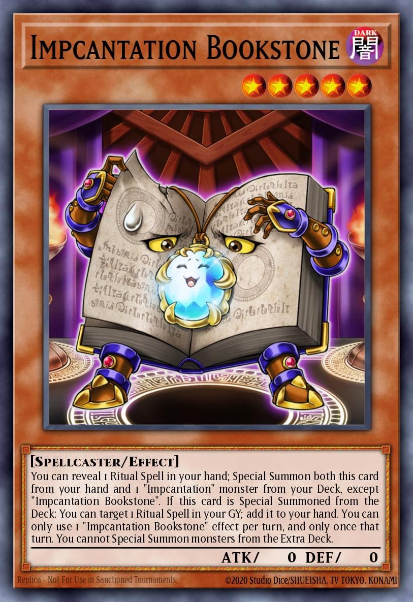 Impcantation Bookstone 2019 Gold Sarcophagus Tin Mega Pack card