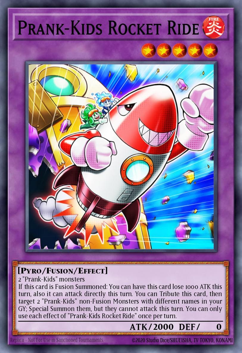 Prank-Kids Rocket Ride Maximum Gold: El Dorado card