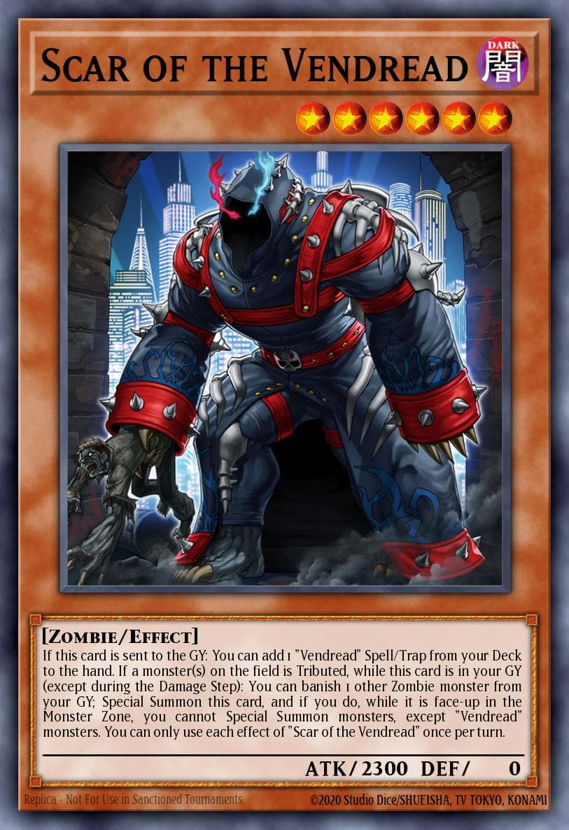 Scar of the Vendread Power of the Elements card