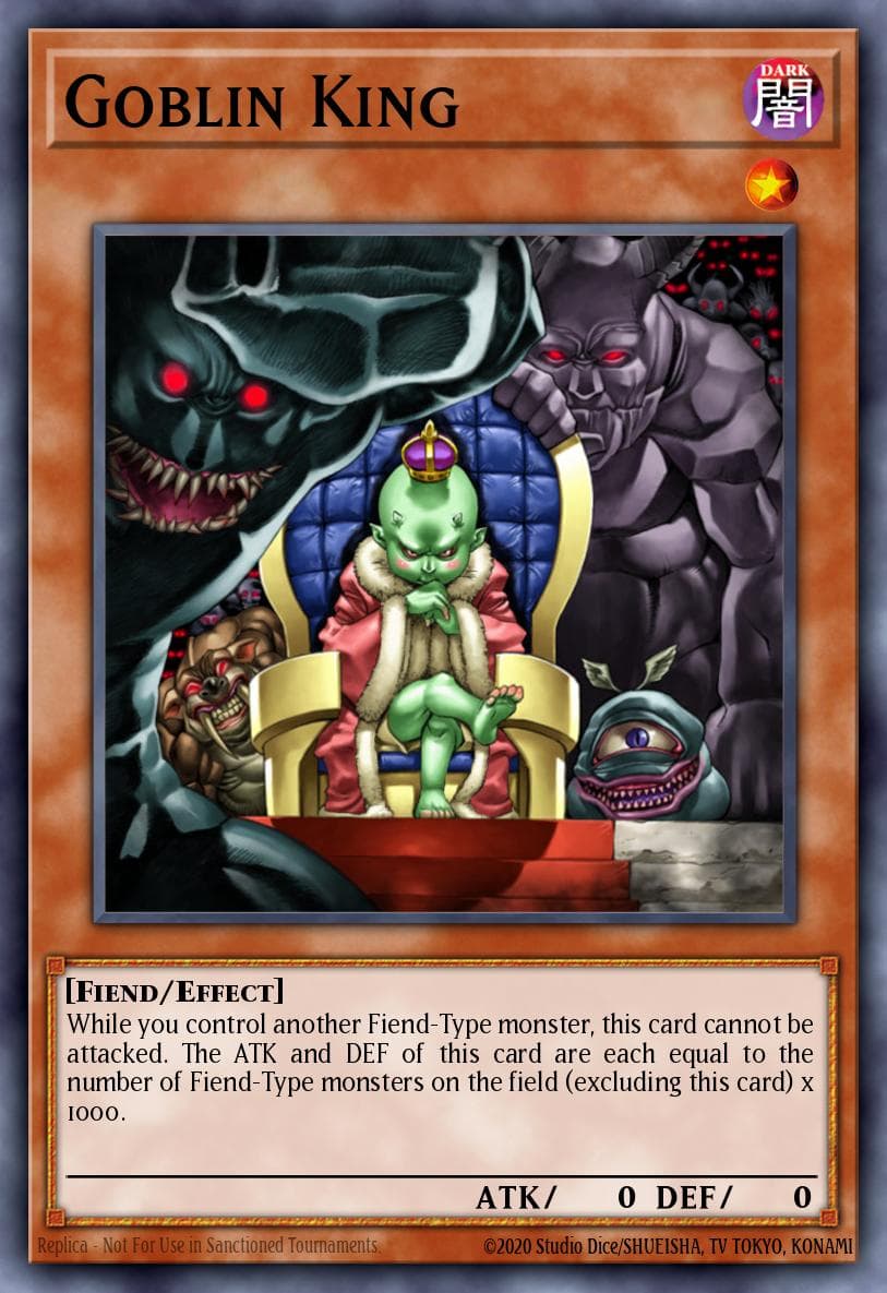 Goblin King Gates of the Underworld Structure Deck card