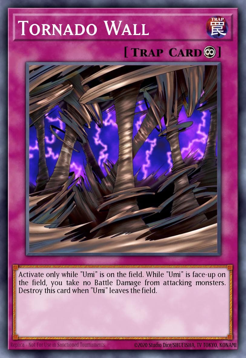 Tornado Wall Labyrinth of Nightmare card
