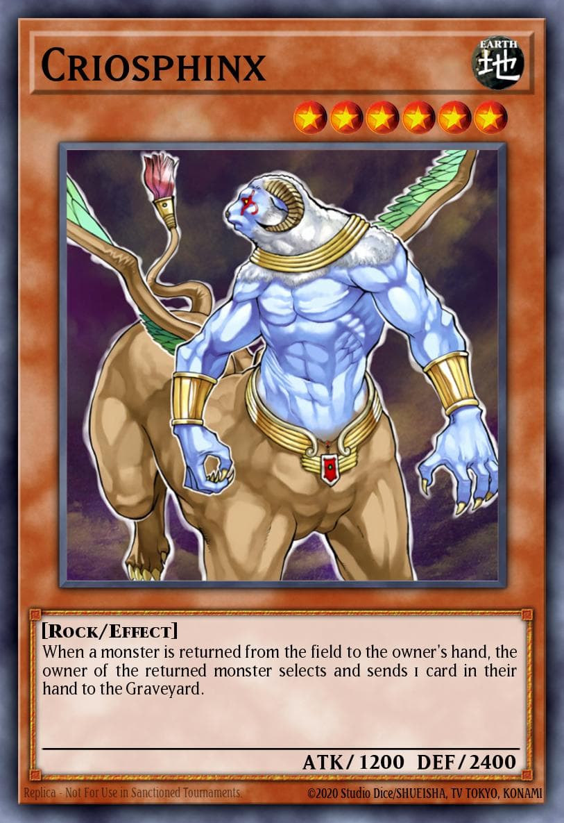 Criosphinx Dark Revelation Volume 3 card