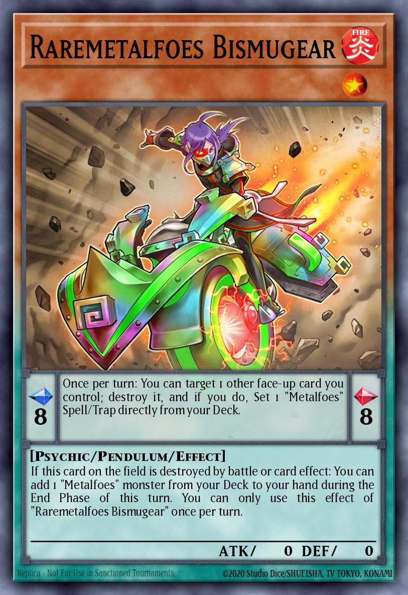 Raremetalfoes Bismugear Ghosts From the Past card