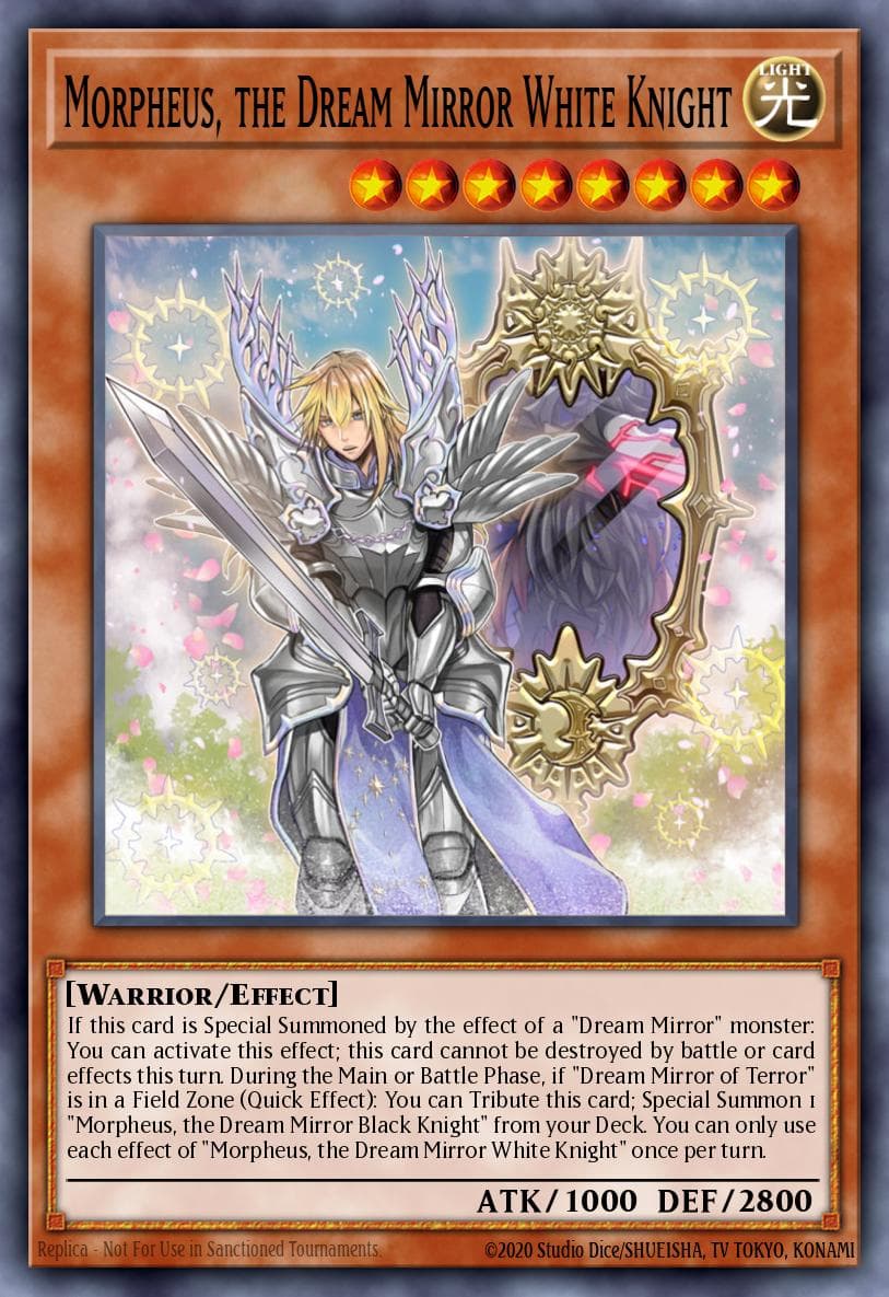 Morpheus, the Dream Mirror White Knight Rising Rampage Special Edition card