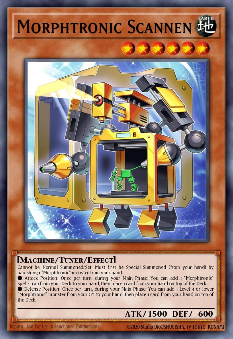Morphtronic Scannen 游戏王 card