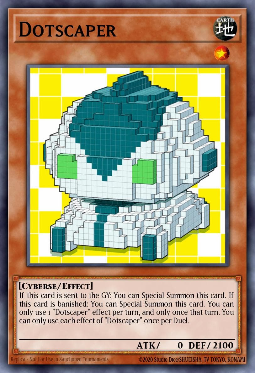 Dotscaper Structure Deck: Cyberse Link card