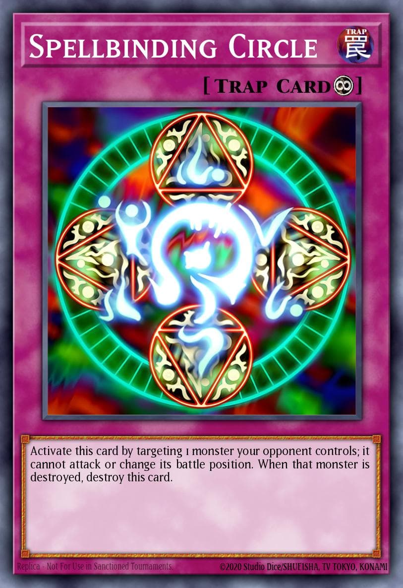 Spellbinding Circle 游戏王 card