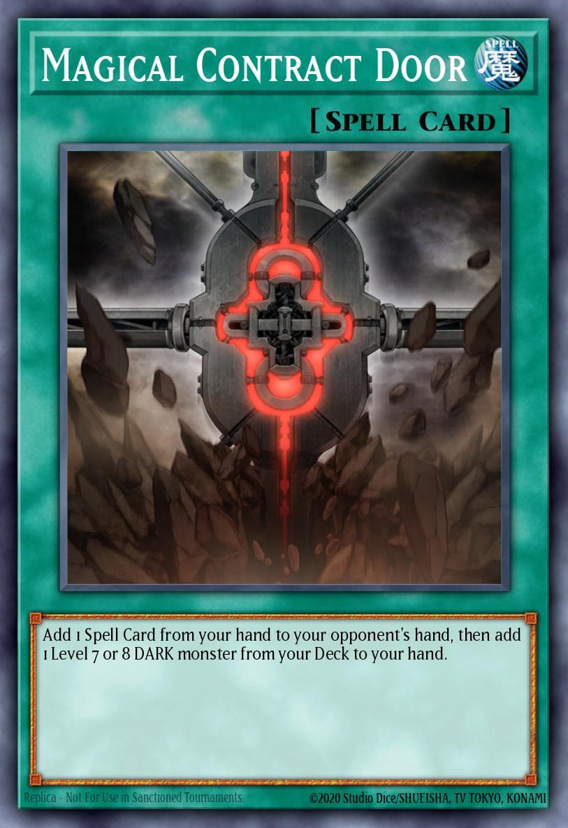 Magical Contract Door Yu-Gi-Oh! The Dark Side of Dimensions Movie Pack: Gold Edition card