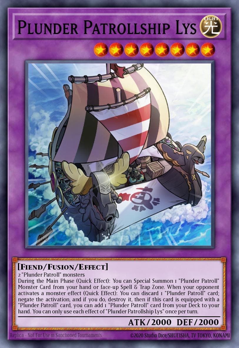 Plunder Patrollship Lys Eternity Code Premiere! promotional card card