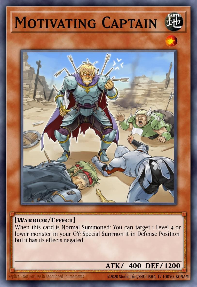 Motivating Captain Code of the Duelist Special Edition card