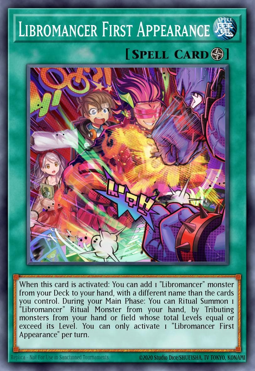 Libromancer First Appearance Battle of Chaos card