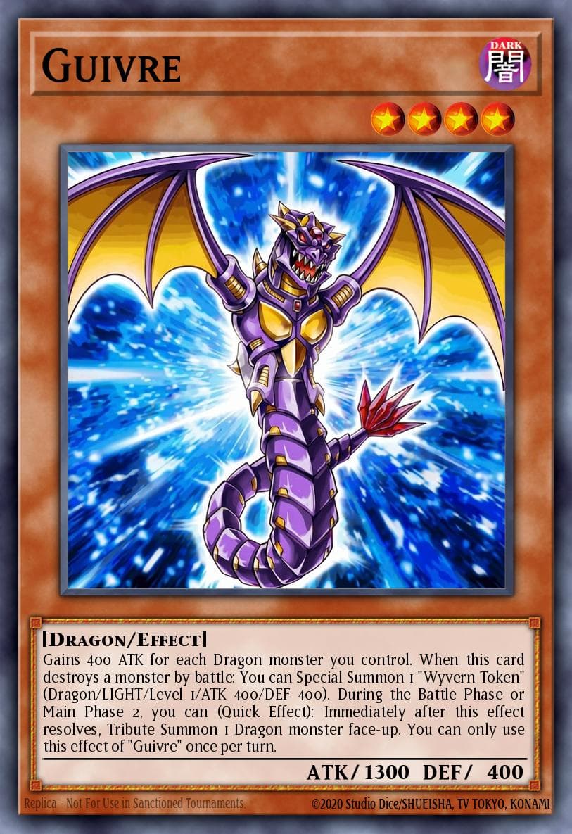 Guivre 遊戲王 card