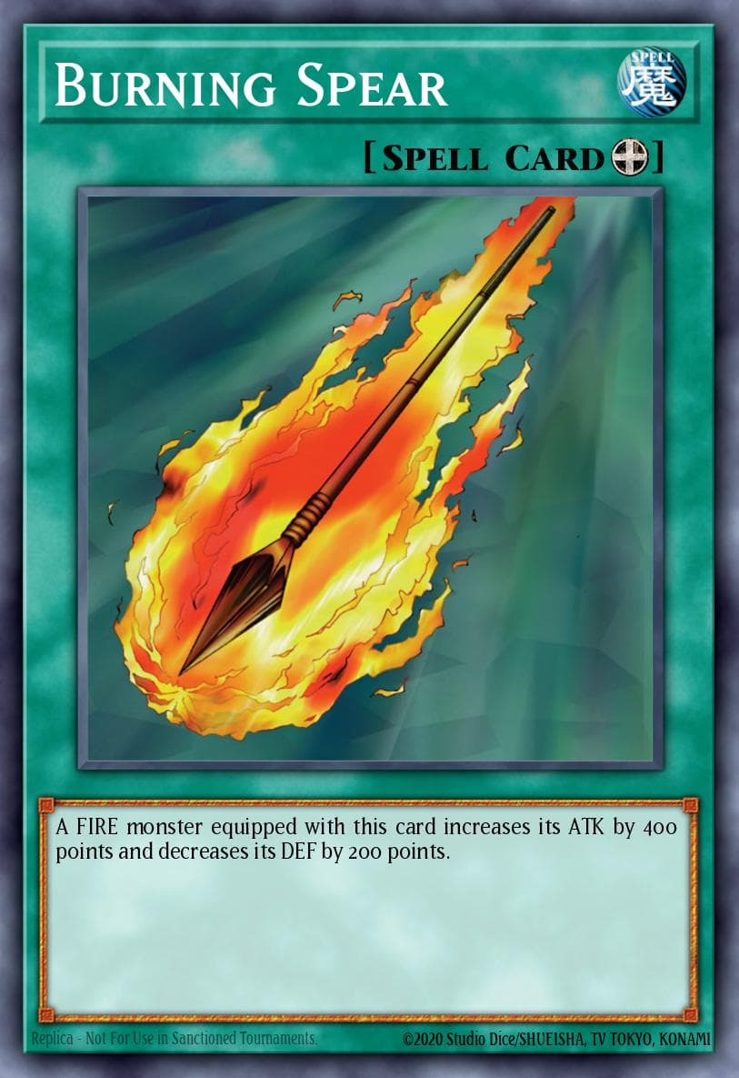 Burning Spear Tournament Pack: 1st Season card