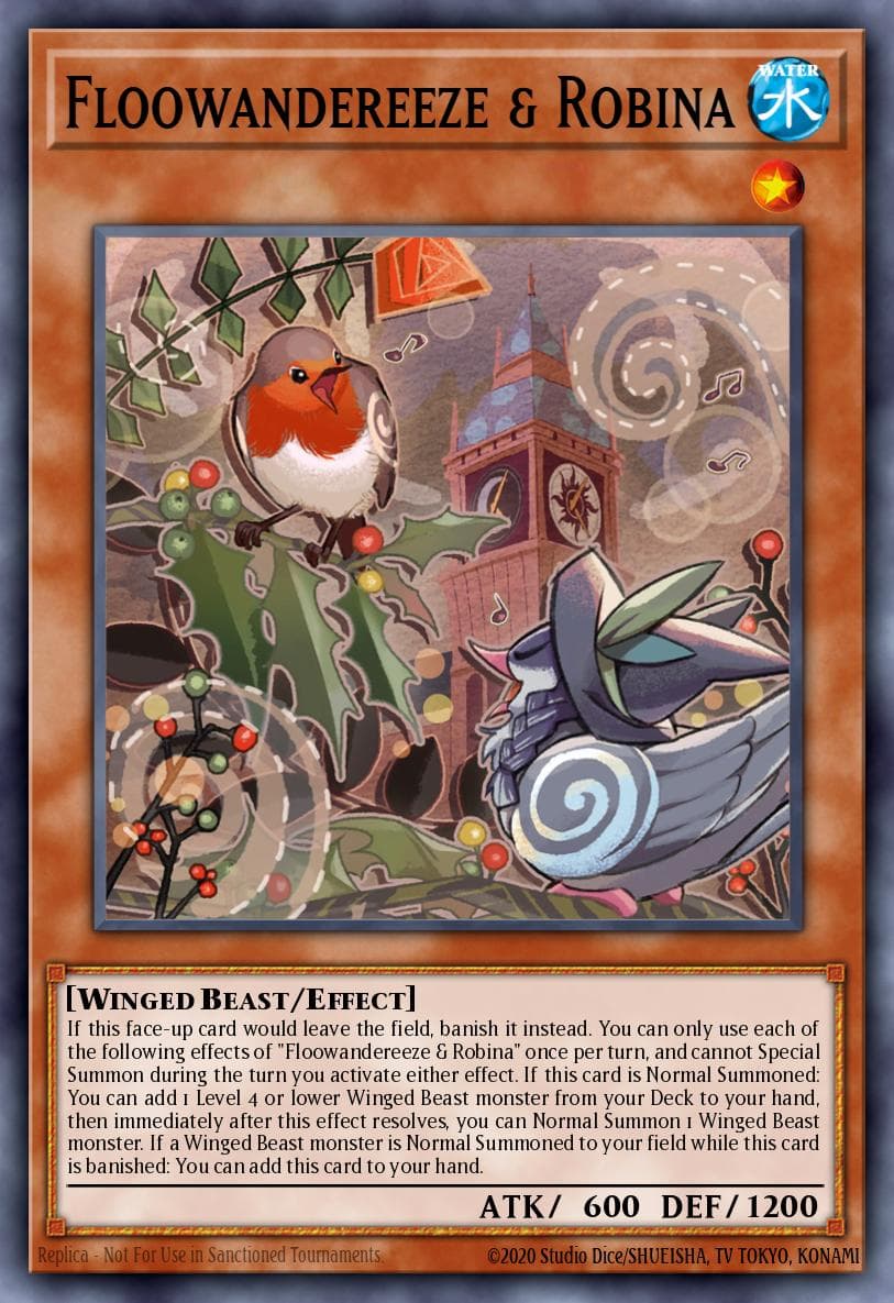 Floowandereeze & Robina Burst of Destiny card