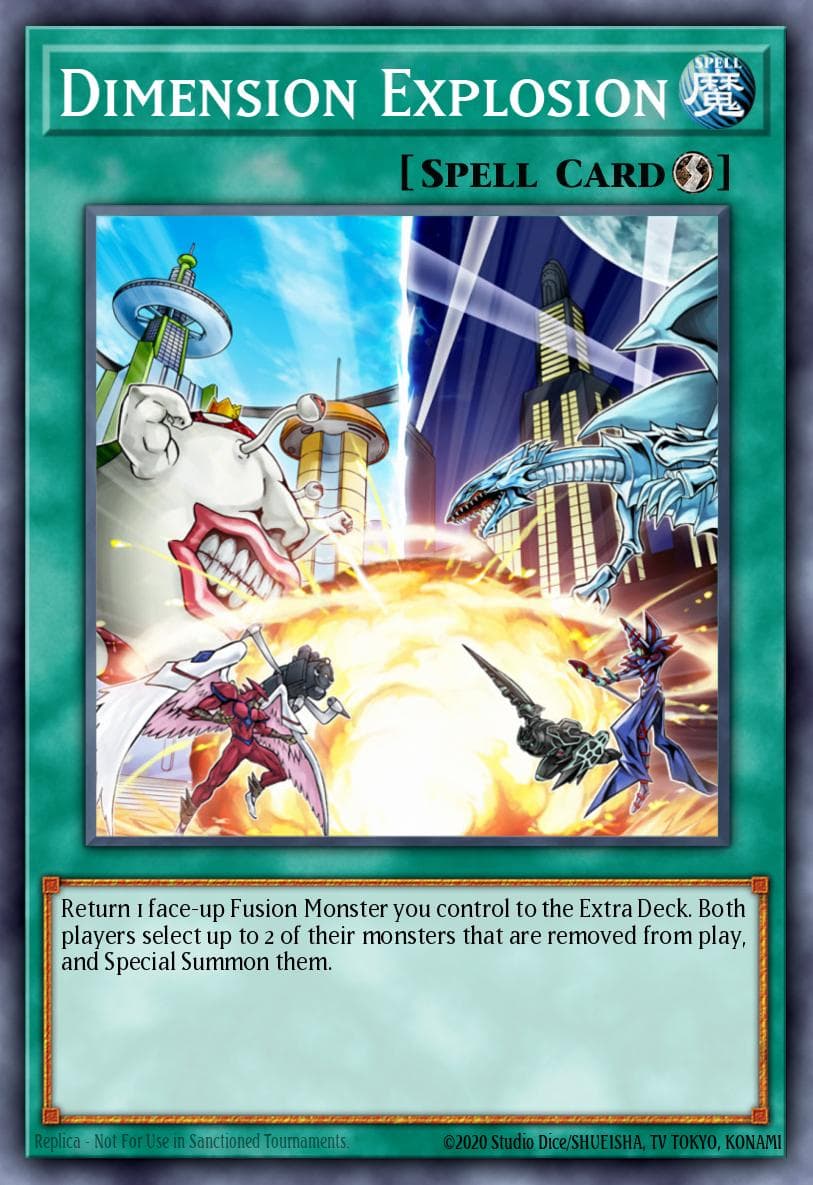 Dimension Explosion Phantom Darkness: Special Edition card