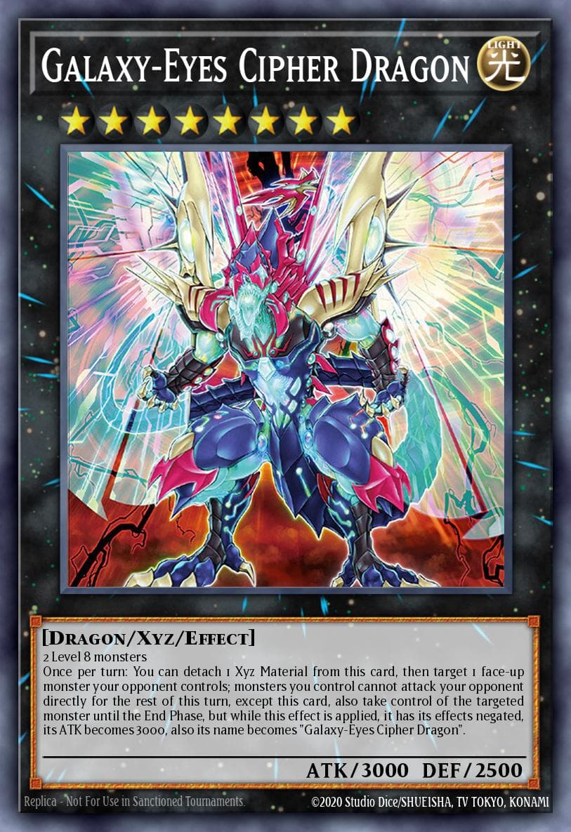 Galaxy-Eyes Cipher Dragon Dragons of Legend: The Complete Series card