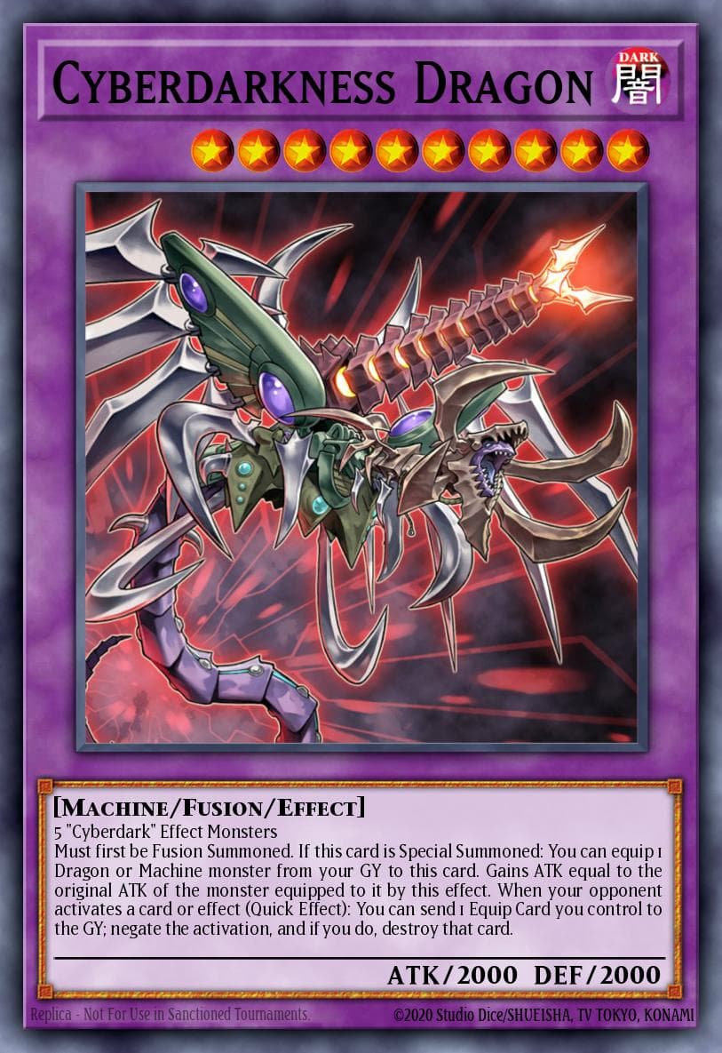 Cyberdarkness Dragon Structure Deck: Cyber Strike card