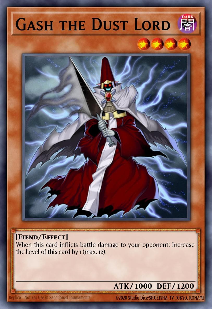Gash the Dust Lord Number Hunters card