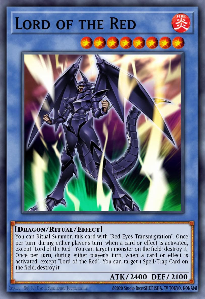 Lord of the Red Dragons of Legend: The Complete Series card