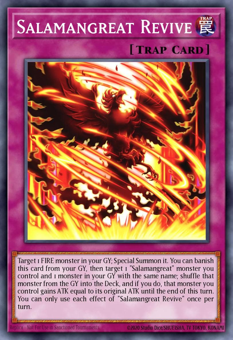 Salamangreat Revive Legendary Duelists: Soulburning Volcano card