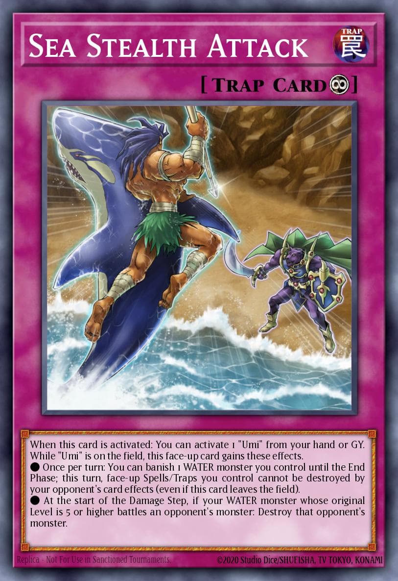 Sea Stealth Attack Legendary Duelists: Duels From the Deep card