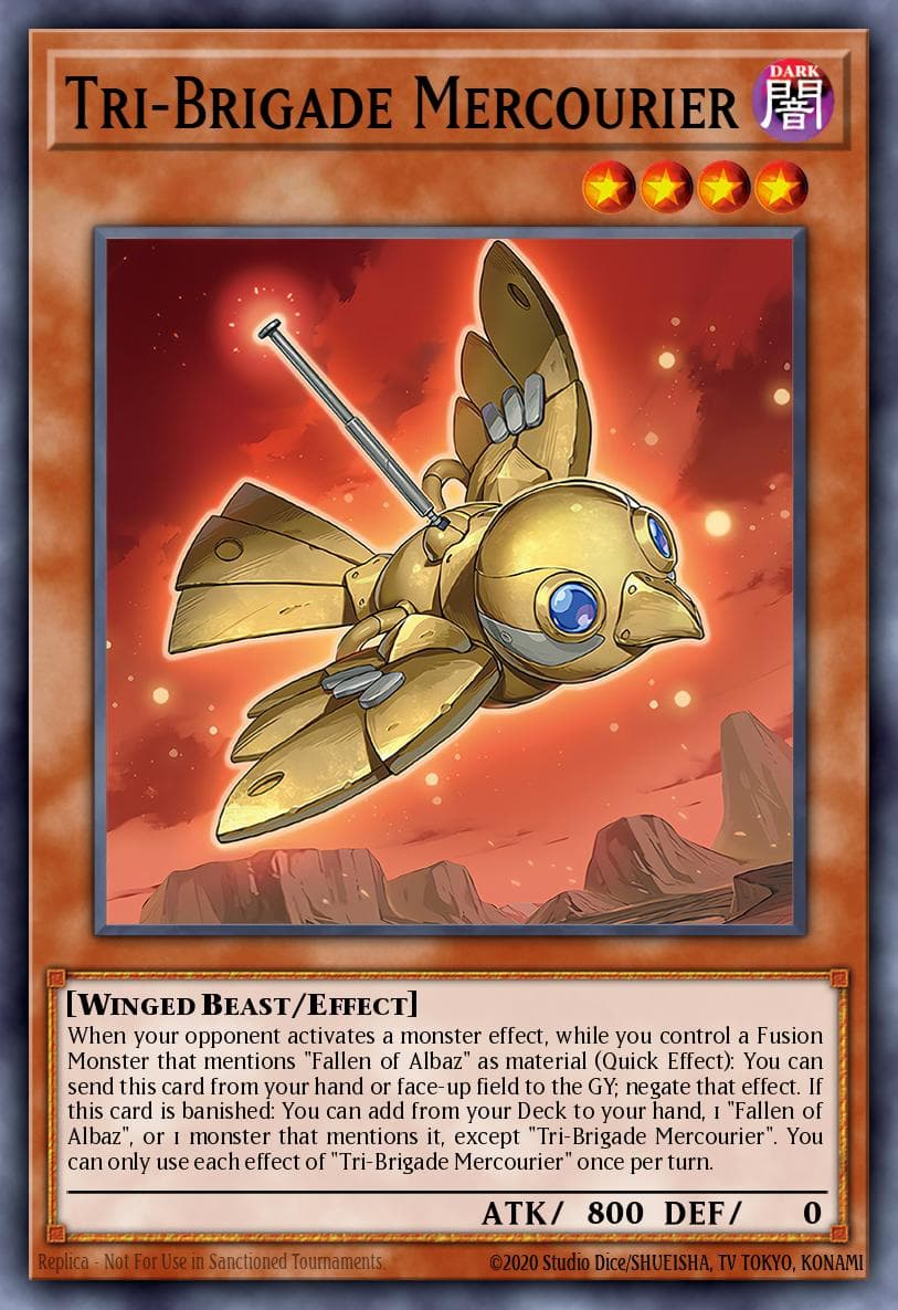 Tri-Brigade Mercourier Battles of Legend: Terminal Revenge card
