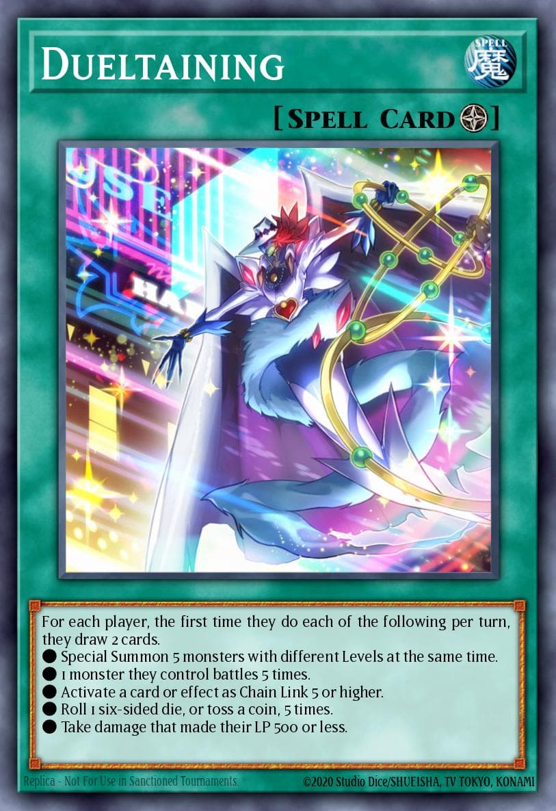 Dueltaining 遊戲王 card