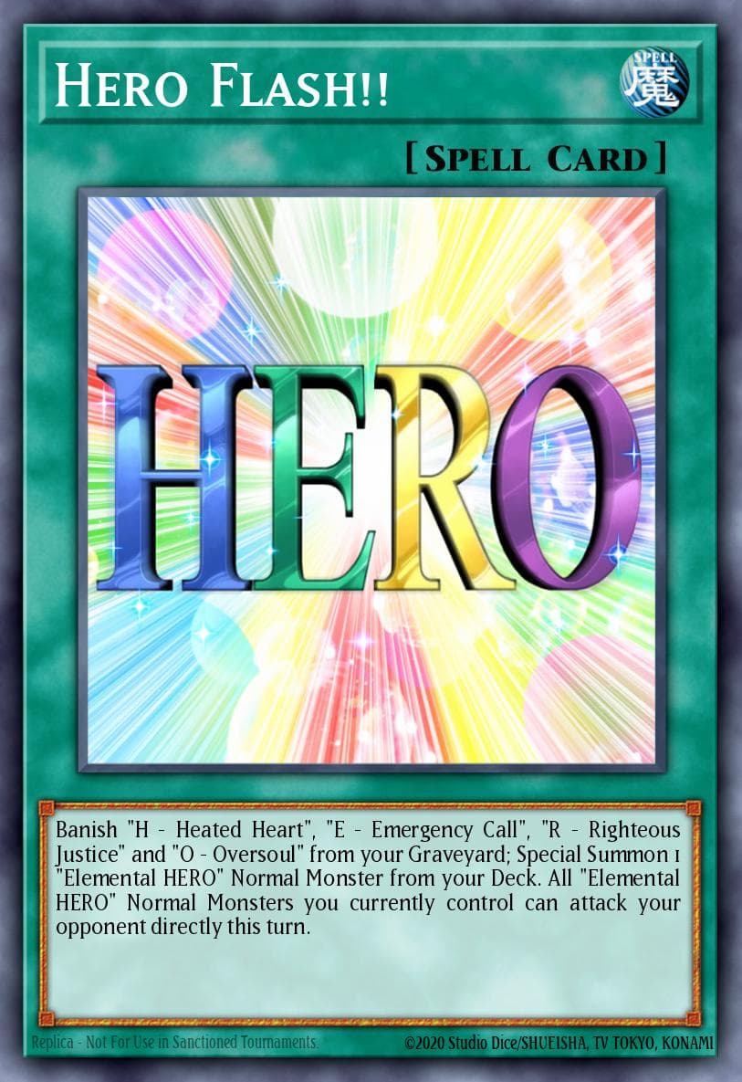 Hero Flash!! Duelist Pack: Jaden Yuki 2 card