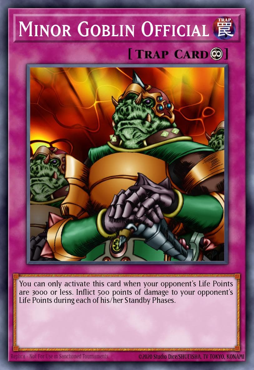 Minor Goblin Official Pharaoh's Servant card
