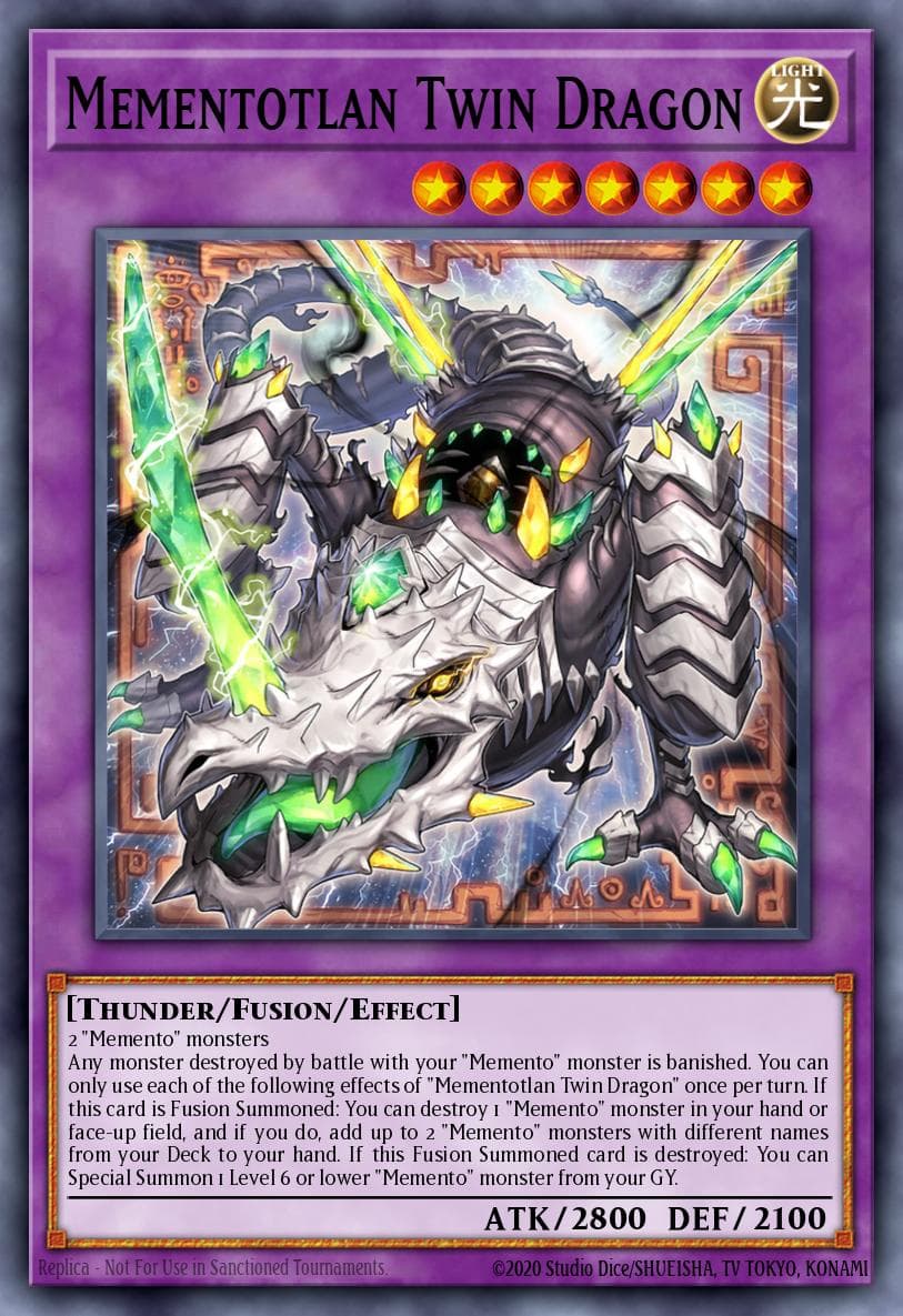 Mementotlan Twin Dragon Legacy of Destruction card