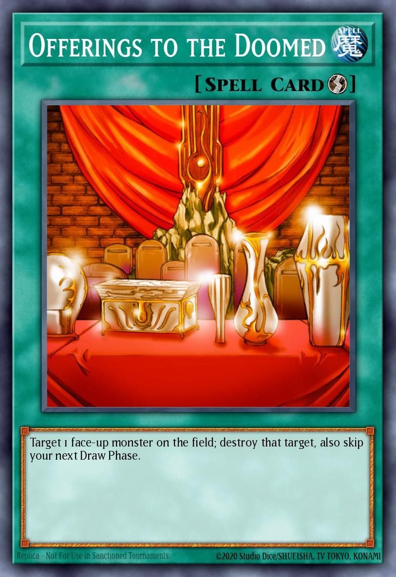 Offerings to the Doomed Labyrinth of Nightmare card