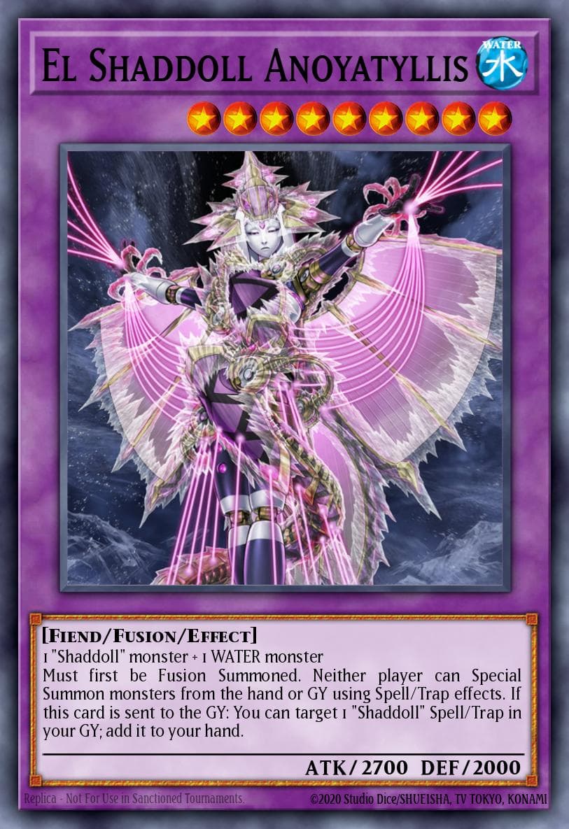 El Shaddoll Anoyatyllis Structure Deck: Shaddoll Showdown card