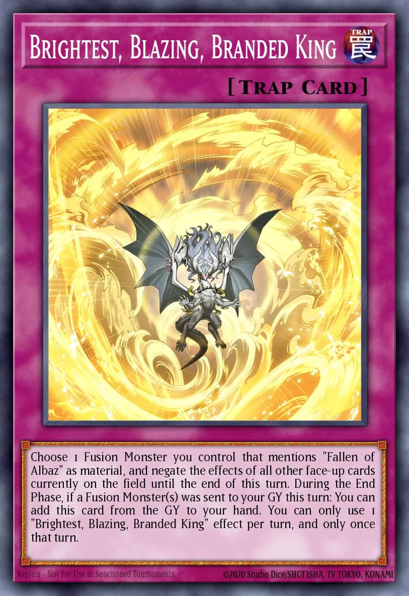Brightest, Blazing, Branded King Cyberstorm Access card