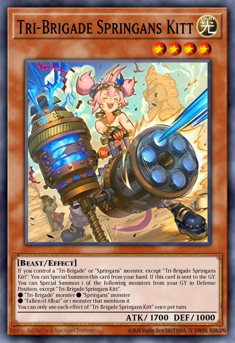 Tri-Brigade Springans Kitt Burst Protocol card
