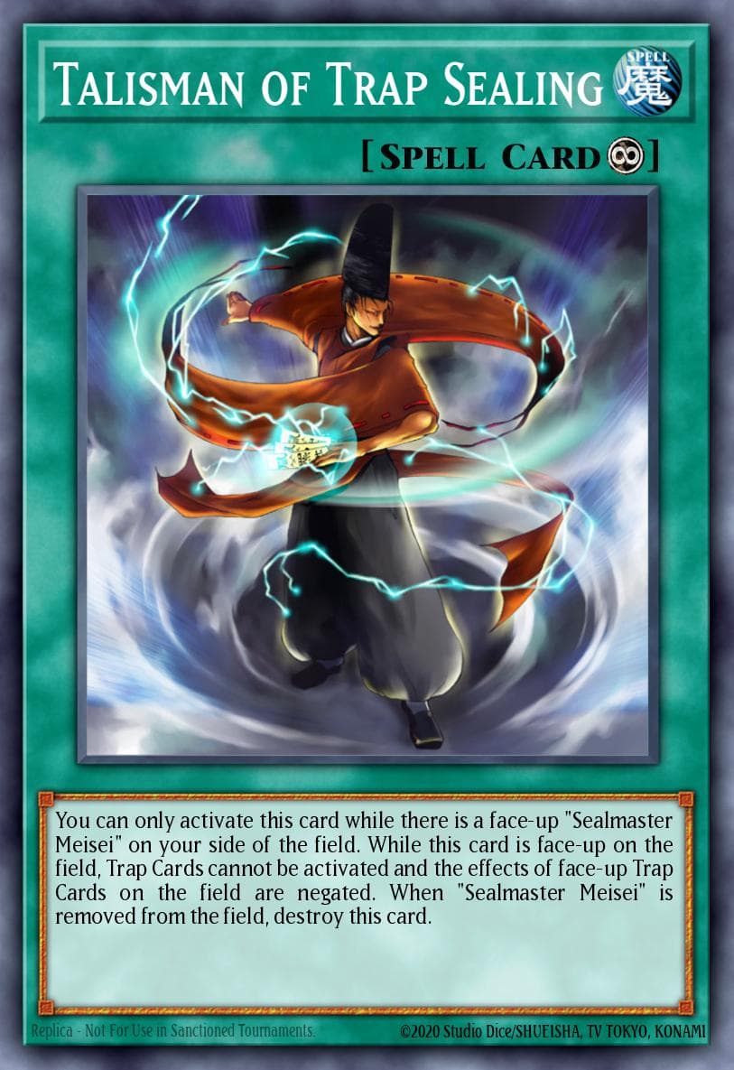 Talisman of Trap Sealing Ancient Sanctuary card