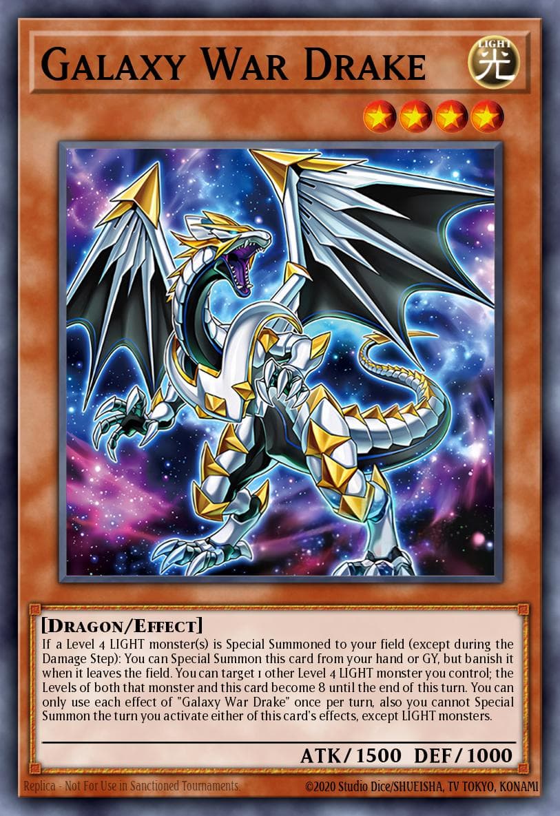 银河战龙 遊戲王 card