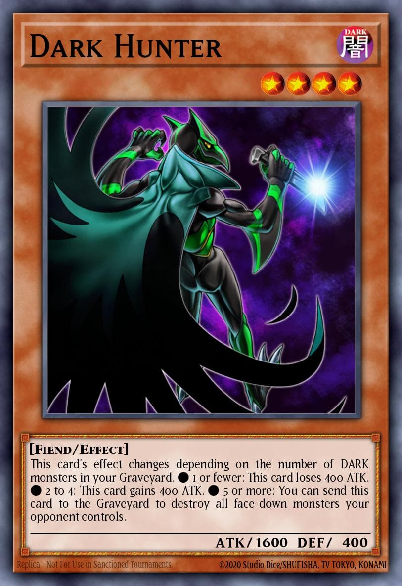 Dark Hunter 遊戲王 card