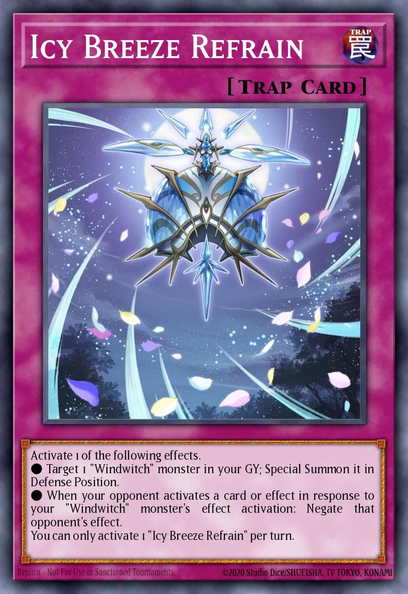 Icy Breeze Refrain 2022 Tin of the Pharaoh's Gods card