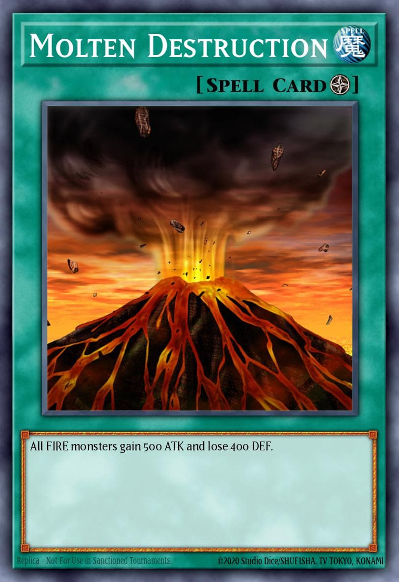 Molten Destruction Structure Deck: Blaze of Destruction card