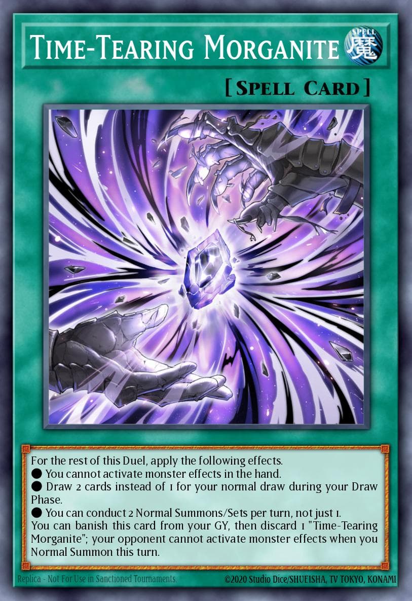 Time-Tearing Morganite Cyberstorm Access card