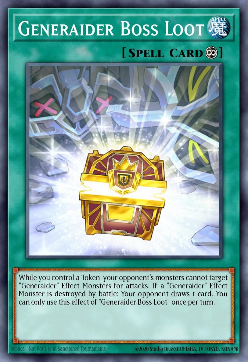 Generaider Boss Loot Mystic Fighters card