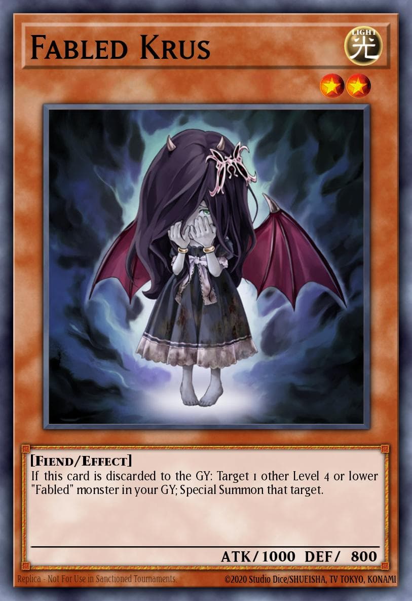 Fabled Krus Hidden Arsenal 3 card