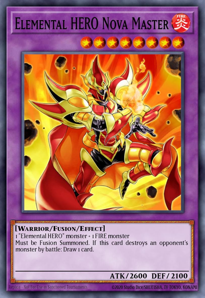 Elemental HERO Nova Master Generation Force: Special Edition card